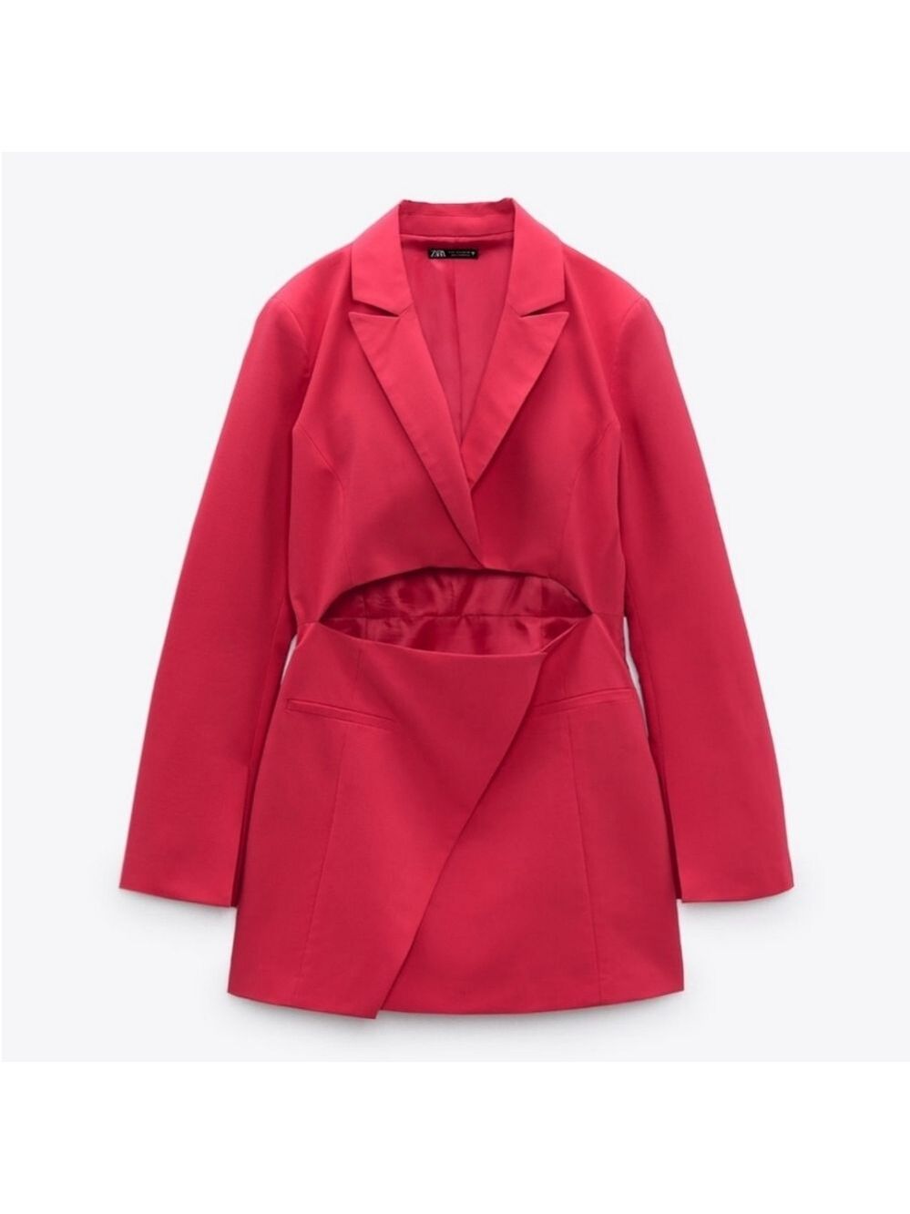 NWT Zara Cut Out Blazer Dress, Size XS - Picture 10 of 13